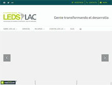 Tablet Screenshot of ledslac.org